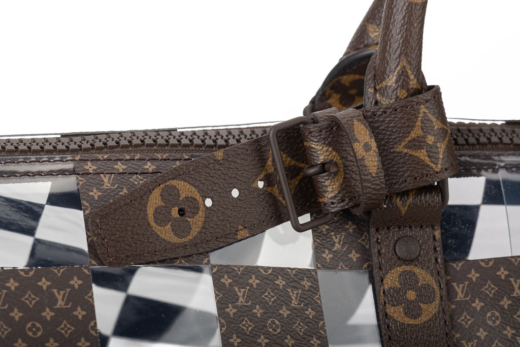Vuitton BNIB Monogram Chess Keepall 50