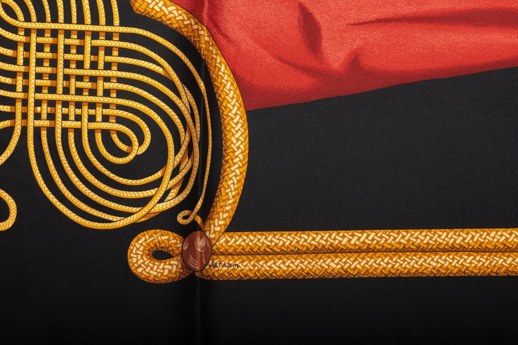 Hermès Brandebourgs Scarf by Caty Latham