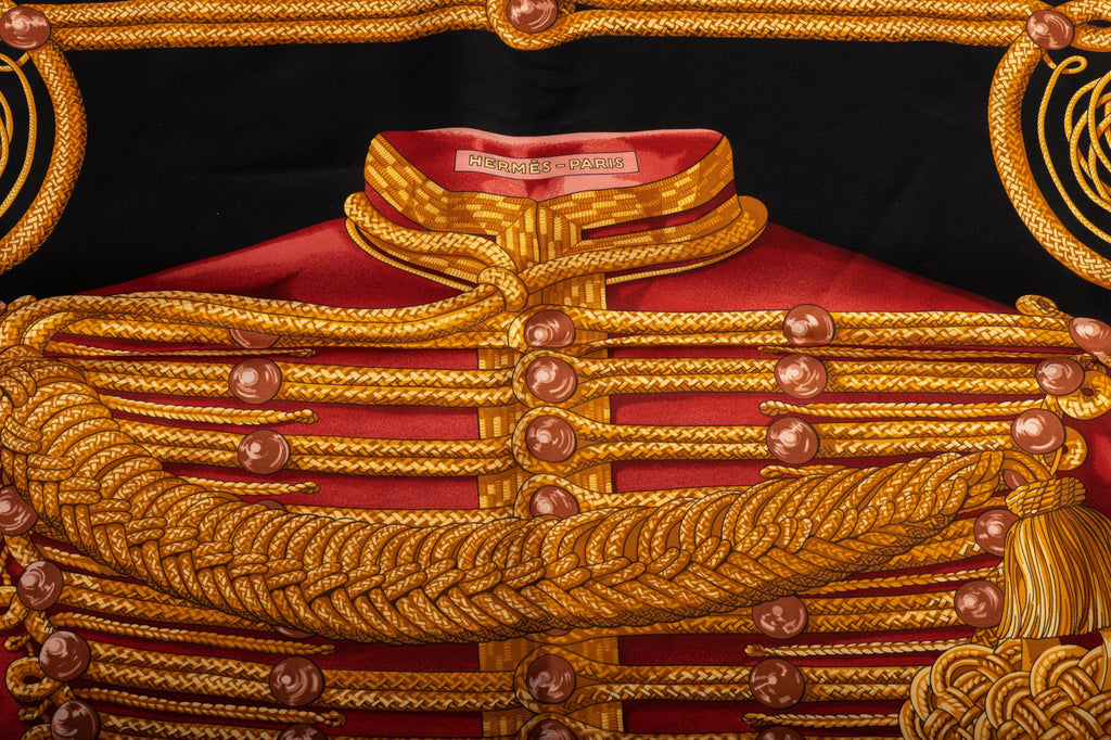 Hermès Brandebourgs Scarf by Caty Latham