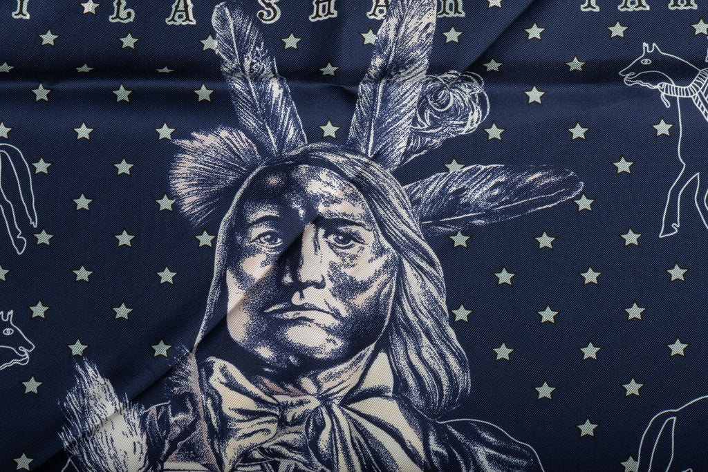 Hermès Lim. Ed. Pawnee Bandana Scarf