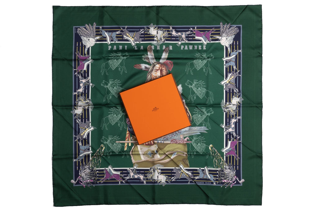 Hermès Lim. Ed. Pawnee Bandana Scarf