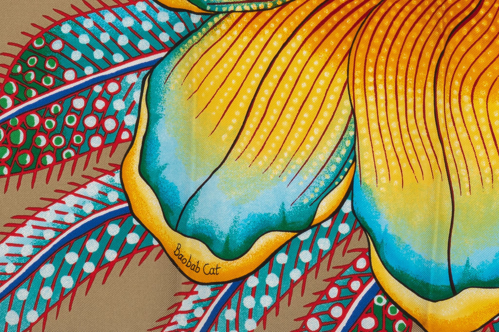 Hermes BNIB Yellow Taupe Baobab Gavroche