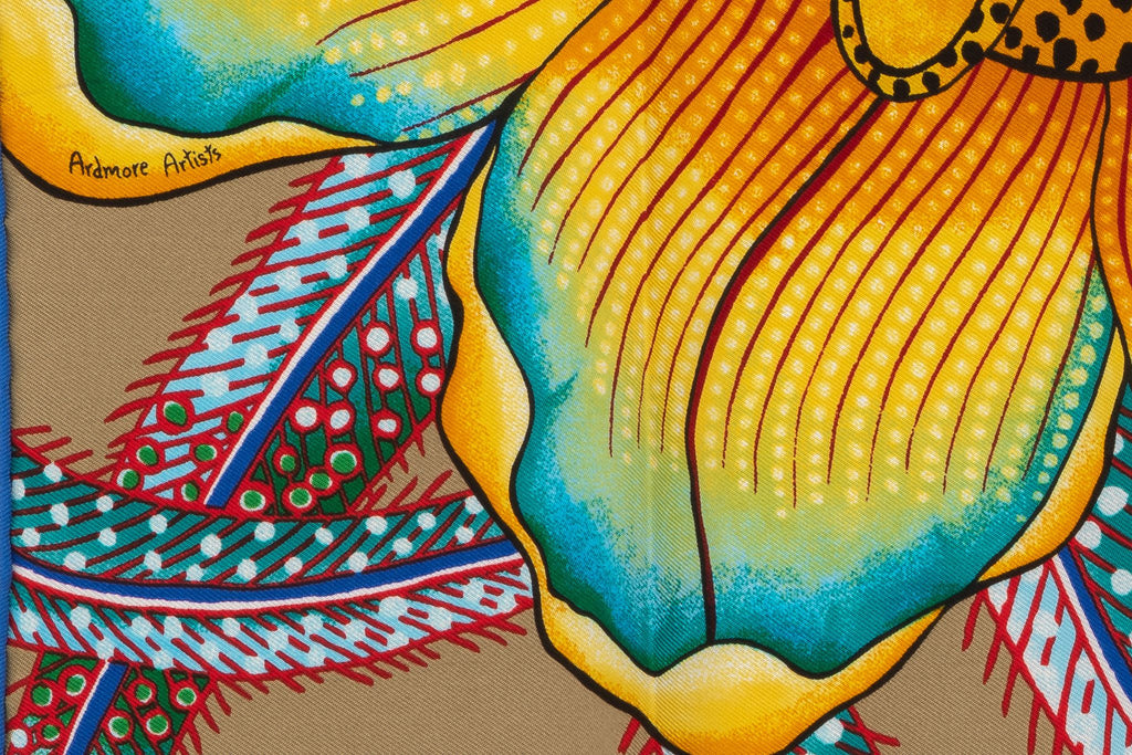 Hermes BNIB Yellow Taupe Baobab Gavroche