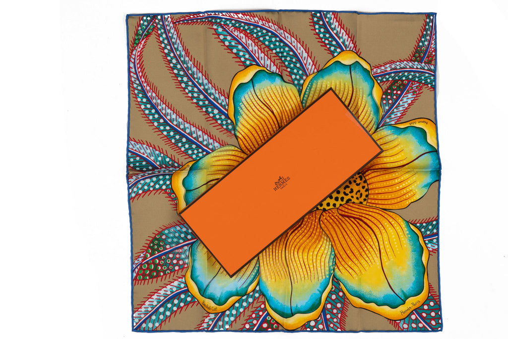 Hermes BNIB Yellow Taupe Baobab Gavroche