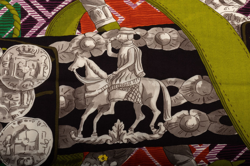 Hermès Lujo Criollo Cashmere Shawl