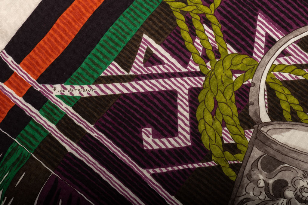 Hermès Lujo Criollo Cashmere Shawl