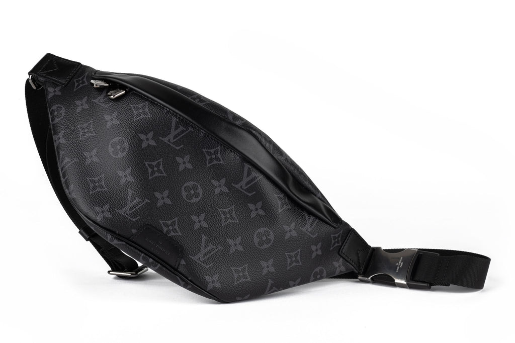 Vuitton NIB Gents Black Monogram Bumbag