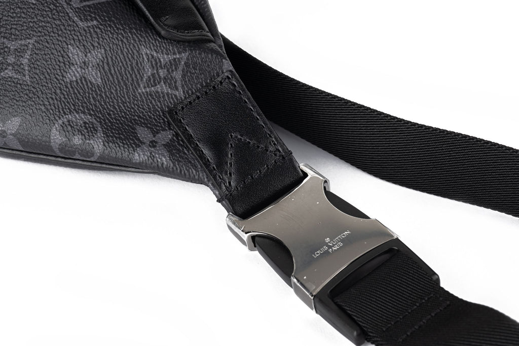 Vuitton NIB Gents Black Monogram Bumbag