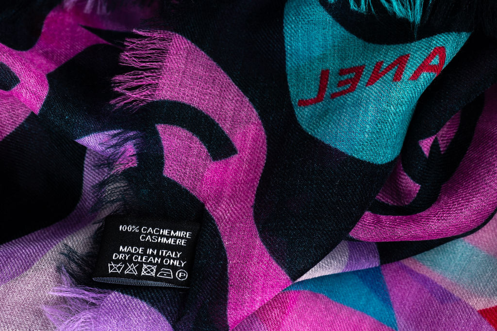 Chanel New Multicolor Cashmere Shawl