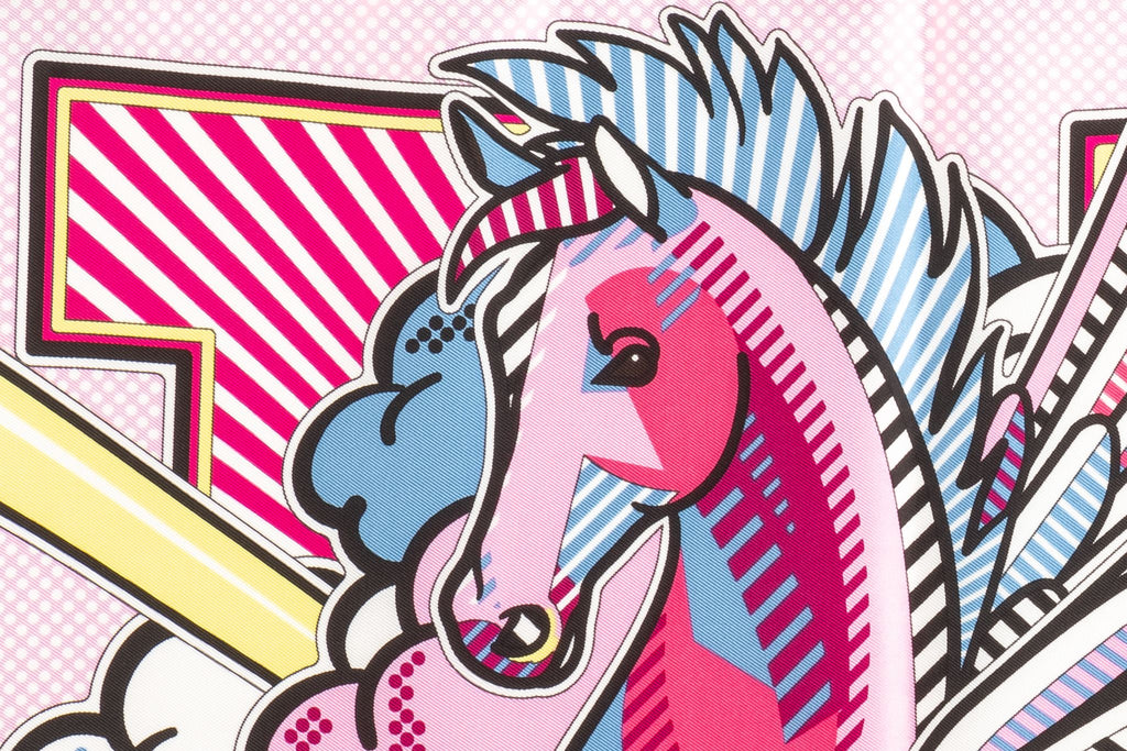 Hermès Lim.Ed Pegase Pop Silk Gavroch