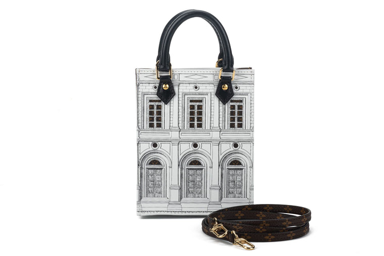 Vuitton Lim.Ed. Fornasetti Mini Sac Plat