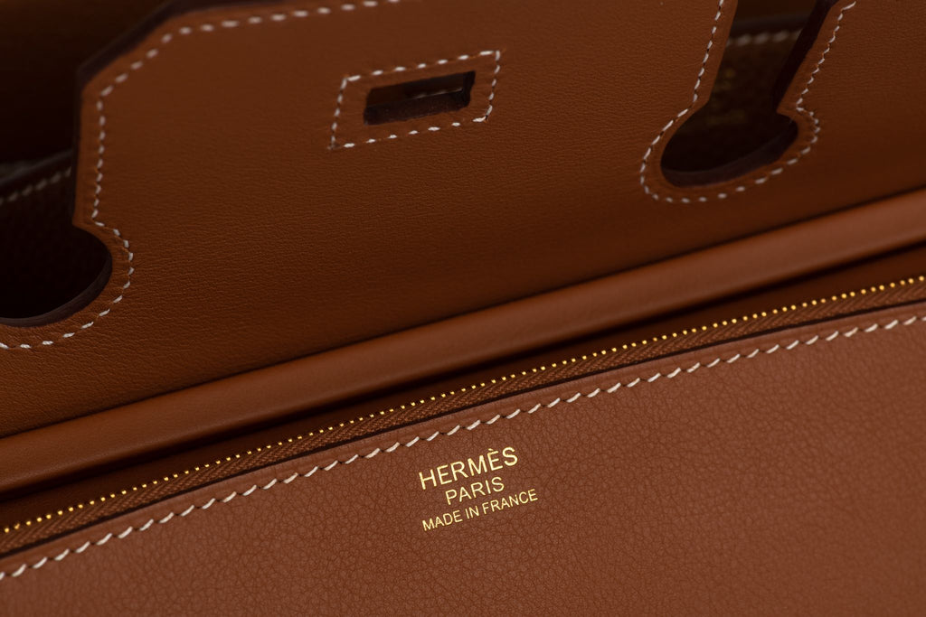 Hermès BNIB Birkin 30 3 in 1 Bag Gold