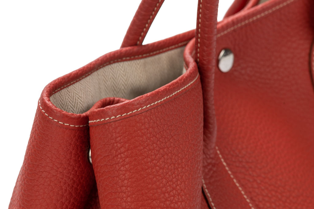 Hermès Large Garden Party Bag Sanguine