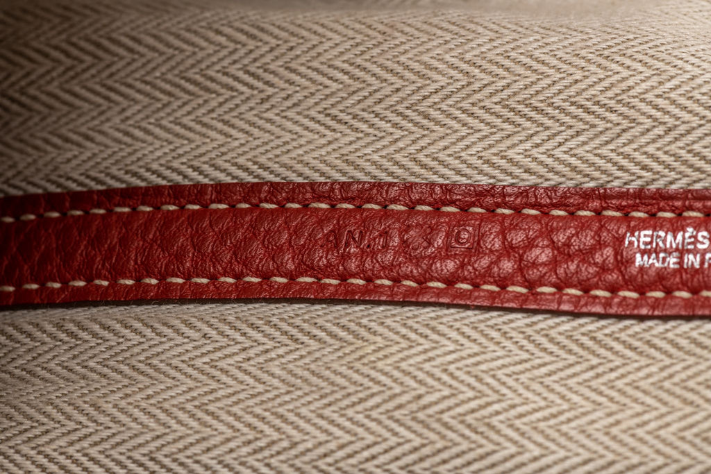 Hermès Large Garden Party Bag Sanguine