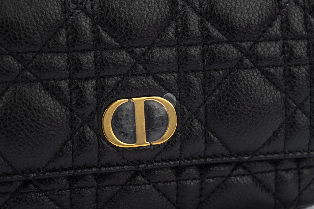 Dior New Caro Pouch Black Cross Body