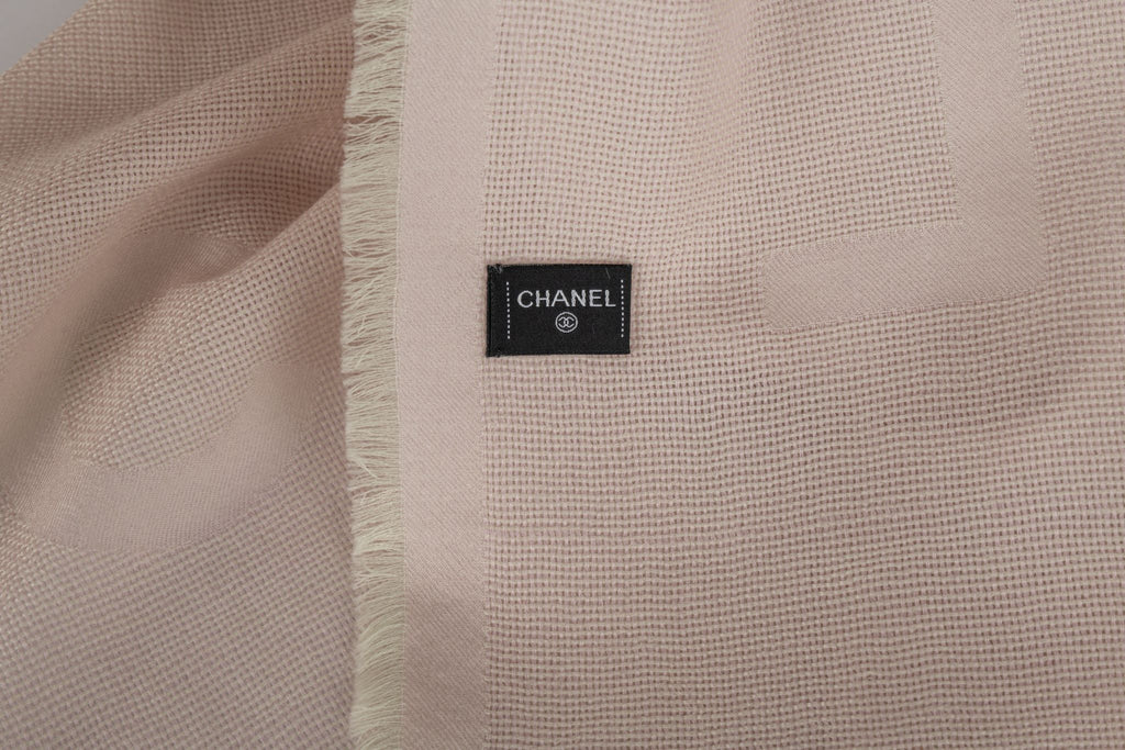 Chanel New Cashmere Powder Pink Shawl