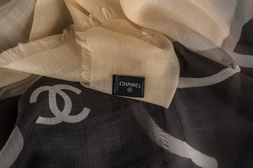 Chanel New Cashmere Shawl Pop Art
