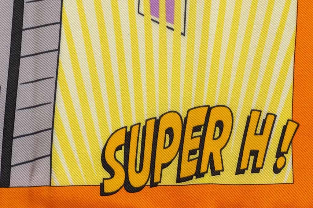 Hermès "Minuit au Faubourg" Silk Scarf
