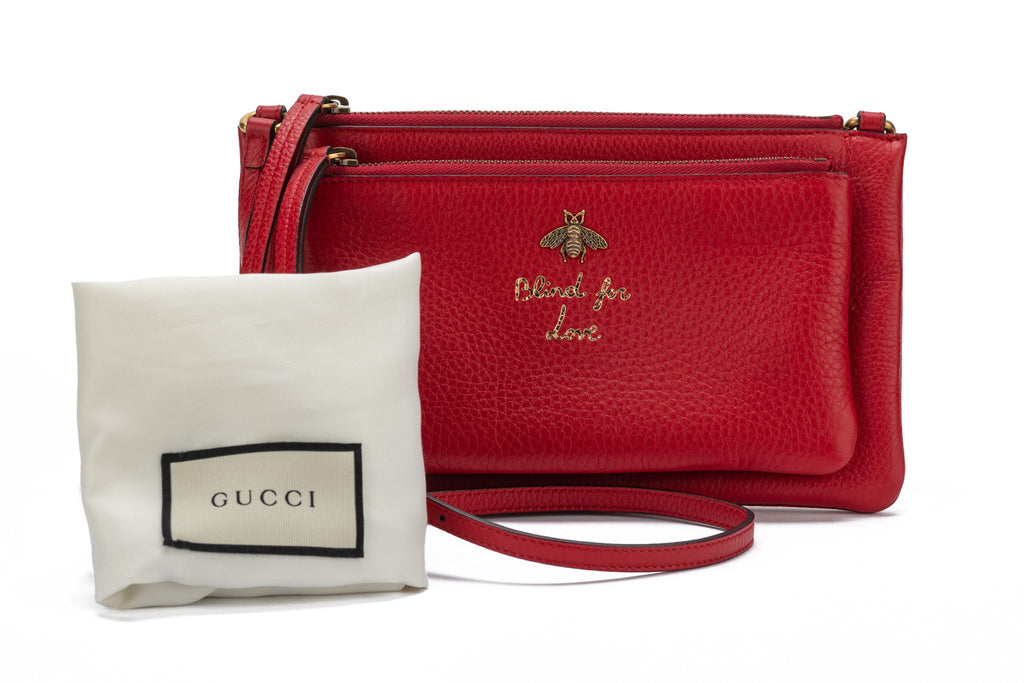 Gucci "Blind for Love" Bag Red NEW