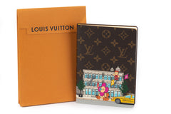 LOUIS VUITTON チェーンステーショナリーノート Vuitton Xmas 22 Holiday Notebook Yellow - Vintage Lux
