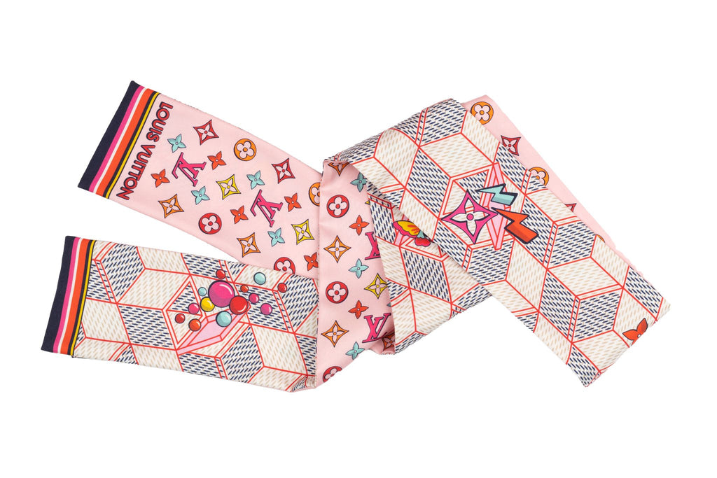 Vuitton Silk Damier Pop Up Bandeau NIB