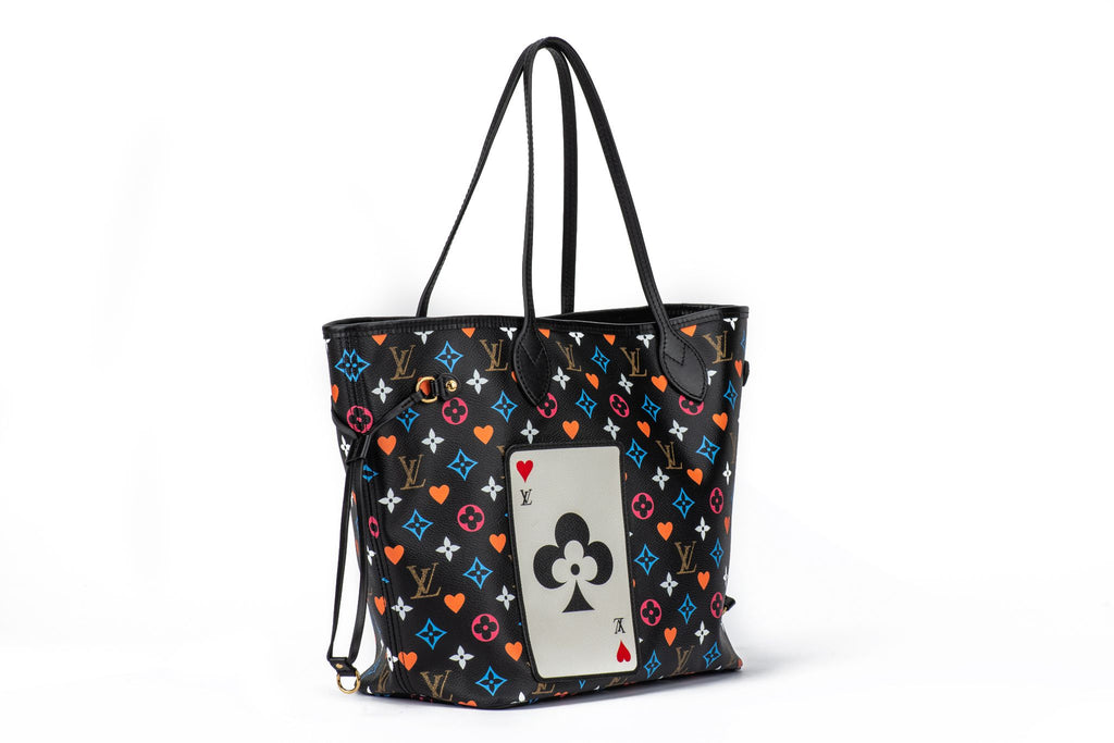 Vuitton Mint Game On Neverfull Tote
