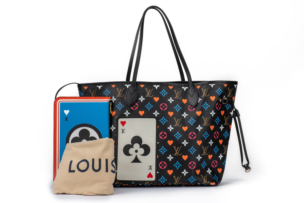 Vuitton Mint Game On Neverfull Tote