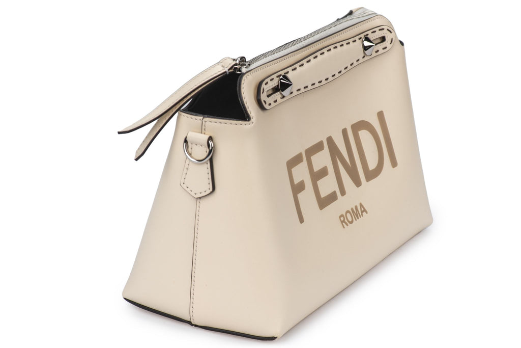 Fendi New BY The Way Cream Boston Bag