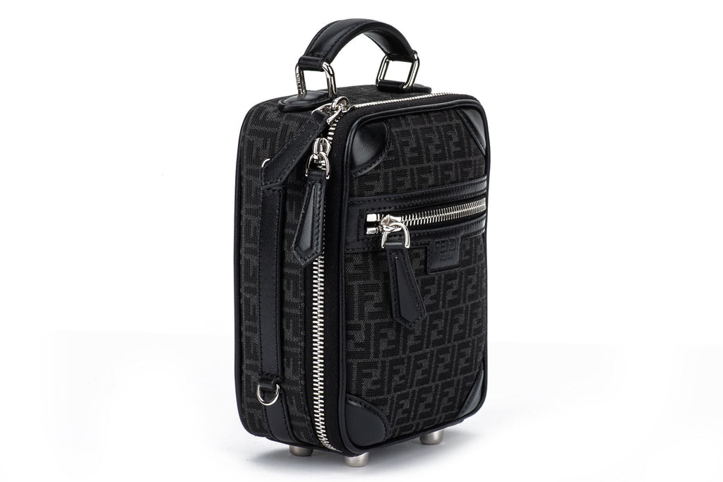 Fendi Shoulder Travel Bag with FF Logo