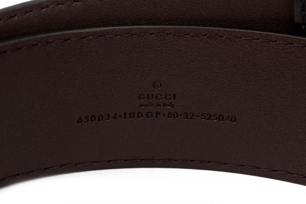 Gucci New Brown Jewel Buckle Belt