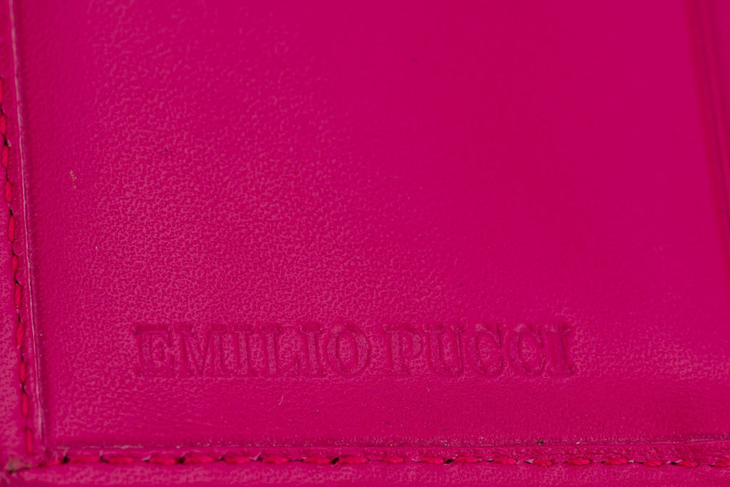 Pucci New Fuchsia Print Wallet