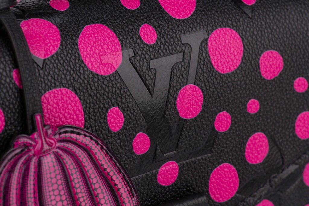 Vuitton BNIB Kusama Métis Black Fuchsia