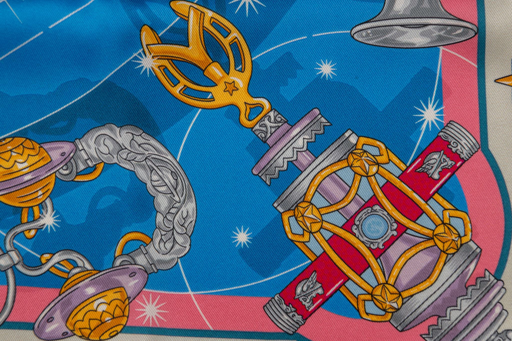 Hermès New Chorus Stellarum Silk Scarf