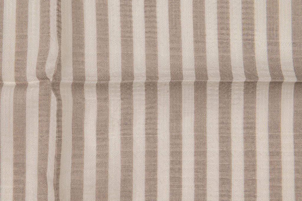 Fendi New Striped Logo Cotton Gavroche