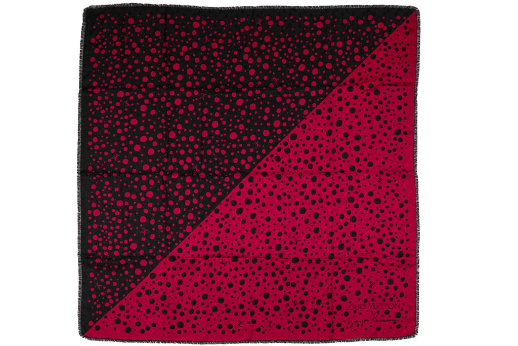 Vuitton New Kusama 2 Tone Shawl