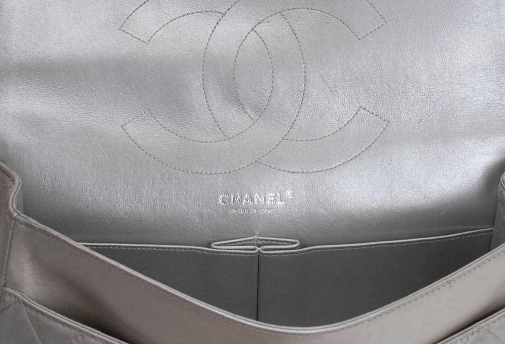 Chanel Jumbo Reissue Silver Double Flap