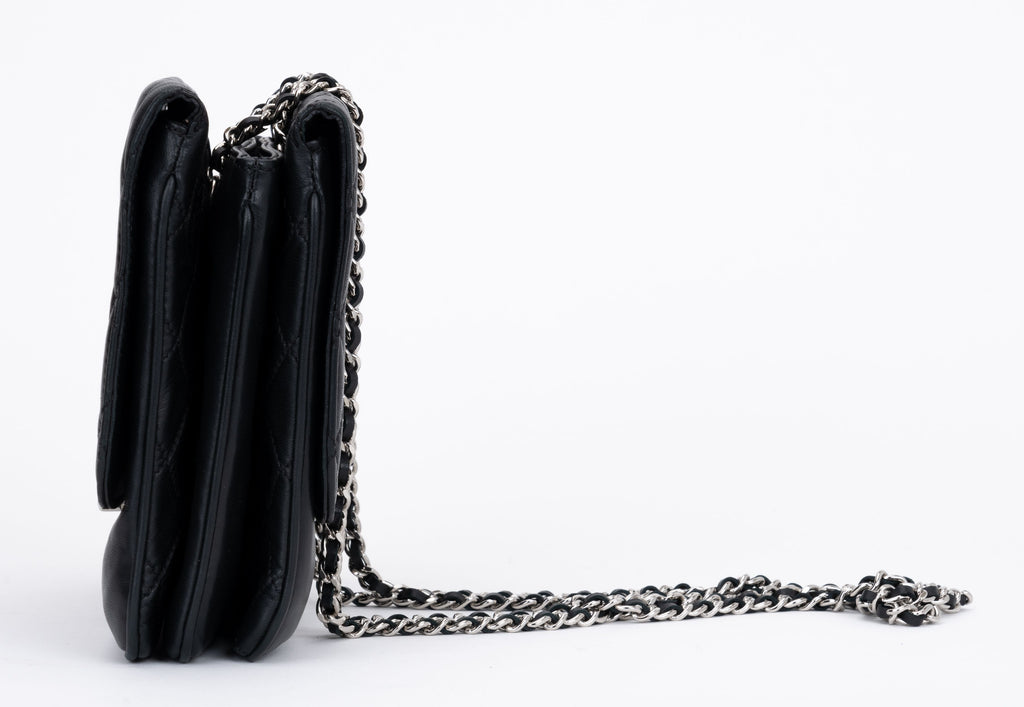 Chanel Black Double Sided Shoulder Bag