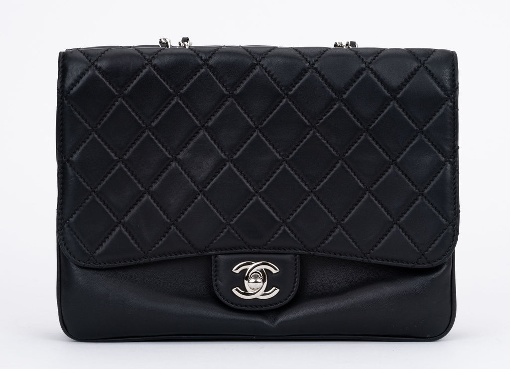 Chanel Black Double Sided Shoulder Bag