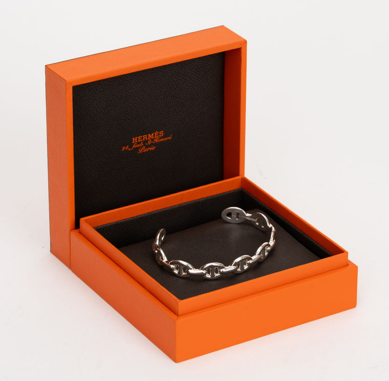 Hermes Chaine D'Ancre Enchainee Bracelet