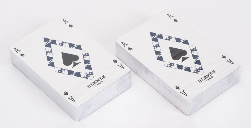 Hermès New Set 2 Poker Decks In Box