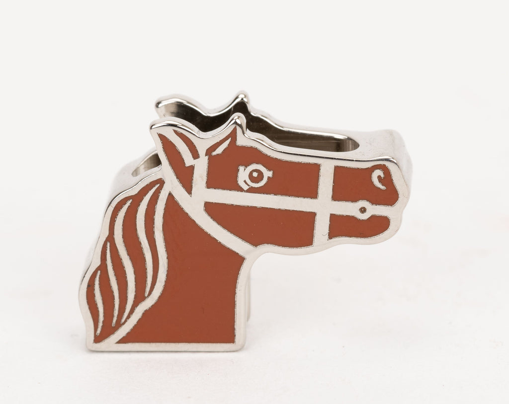 Hermès New Horse Twilly Scarf Ring