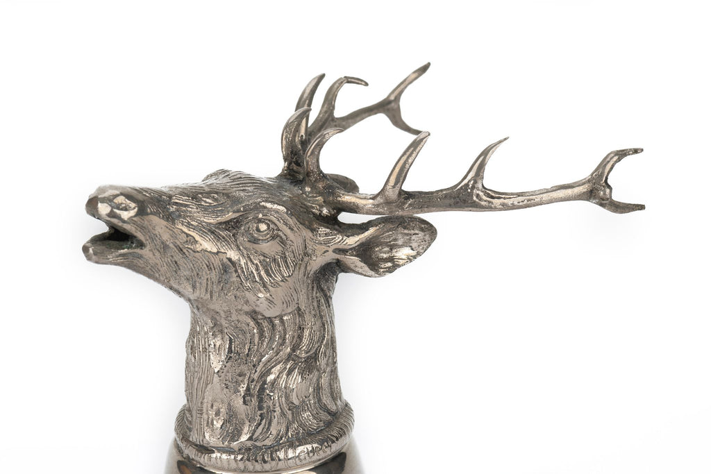 Gucci 70s Silver Stirrup Cups Dog Elk