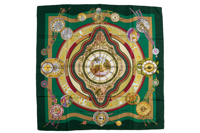 Hermes "La Ronde des Heures" Scarf