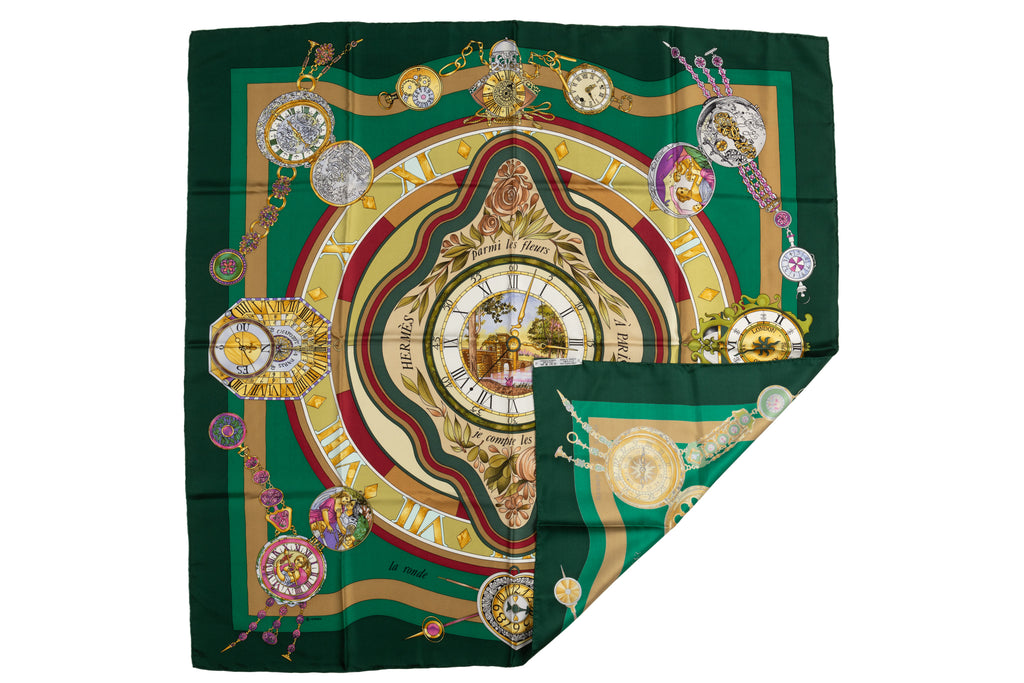 Hermes "La Ronde des Heures" Scarf
