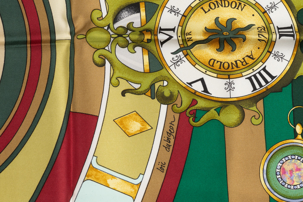 Hermes "La Ronde des Heures" Scarf