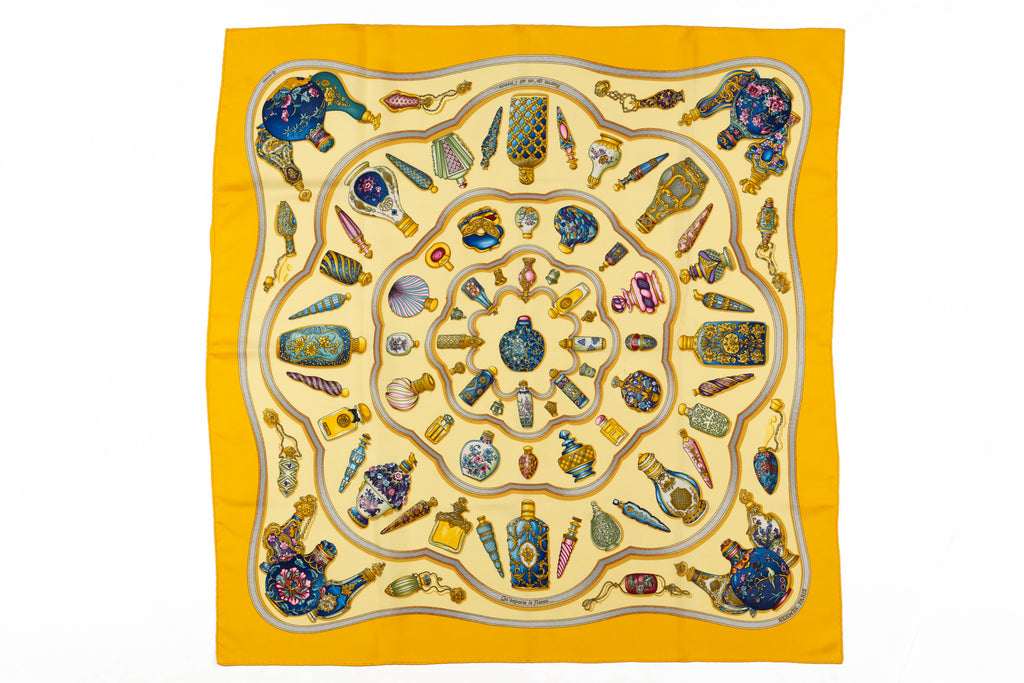 Hermès Qu' Importe Le Flaçon Silk Scarf