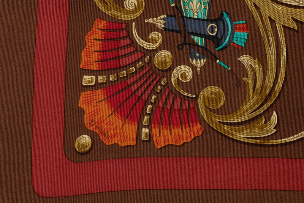 Hermes "Cheval Turc"  Silk Scarf