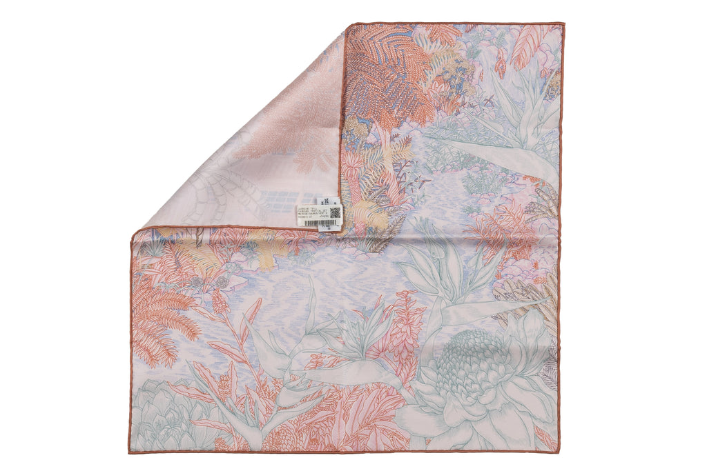 Hermes Faubourg Tropical Gavroche Scarf