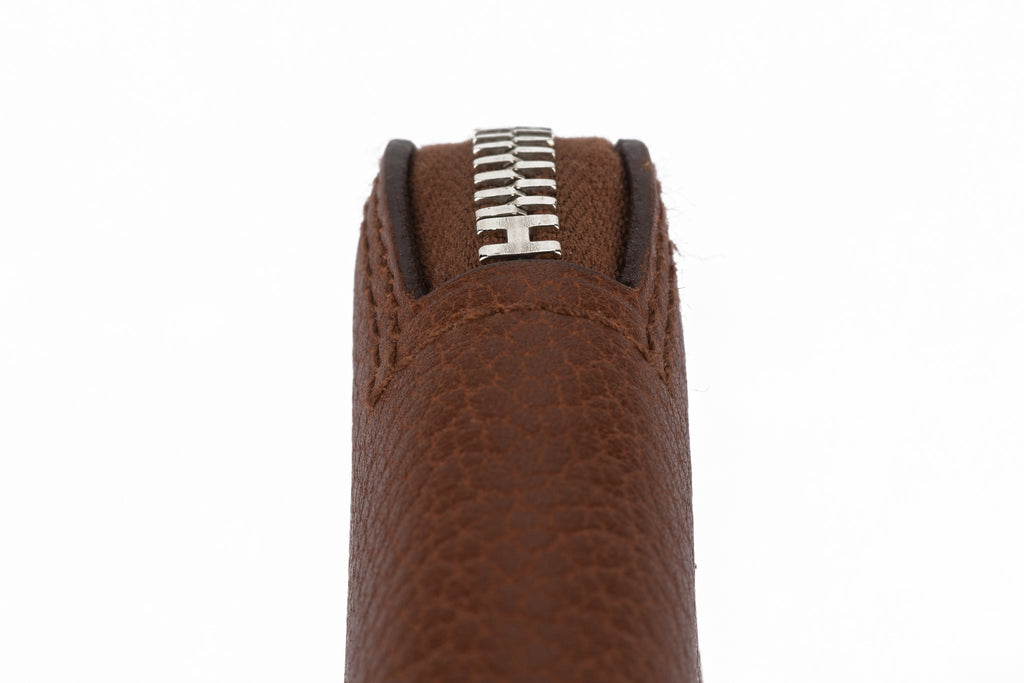 Hermès Brown & Orange Silky Pop Bag