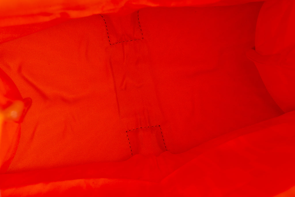 Hermès Brown & Orange Silky Pop Bag